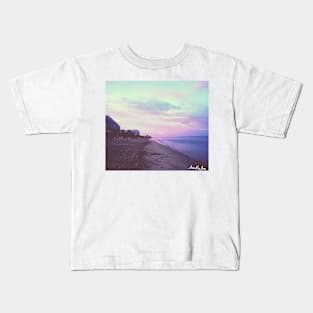 Cotton Candy Sky Kids T-Shirt